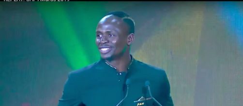 Sadio Mané a été sacré meilleur joueur africain de l'année. Credit: Capture d'écran/ Youtube