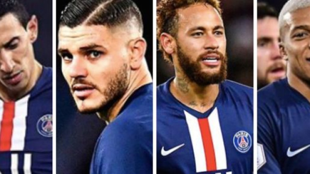 Les 4 joueurs de la stratégie PSG. Credit: Instagram/psg.