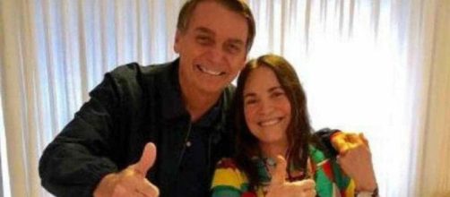 Atriz Regina Duarte aceita convite de Bolsonaro para assumir Secretaria da Cultura. (Arquivo Blasting News)