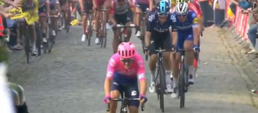 Alberto Bettiol, vincitore al Giro delle Fiandre 2019.