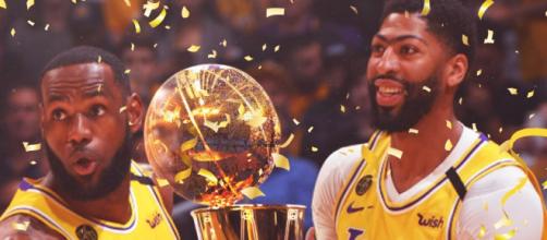 LA Lakers foi o campeão da edição 2019/20. (Arquivo Blasting News)