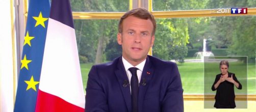 Emmanuel Macron : ce qu'il pourrait annoncer à 20h. Credit: Capture TF1