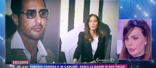 Nina Moric contro l'ex Fabrizio Corona