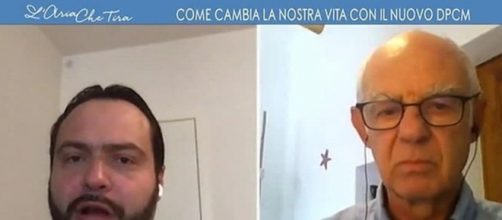 Nuovo Dpcm: scontro Castaldo-Ricolfi a L'aria che tira.