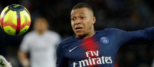 Kylian Mbappé, punta del Paris Saint Germain.