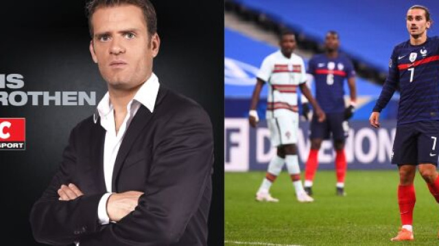 Jérôme Rothen détruit Antoine Griezmann et préfère Aouar, les fans des bleus le clashent