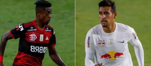 Em situações diferentes no Campeonato Brasileiro, Flamengo e Bragantino se enfrentam. (Arquivo Blasting News)