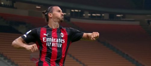 Zlatan Ibrahimović, attaccante del Milan