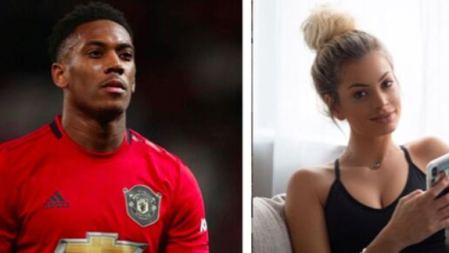 Anthony Martial victime de chantage à la s**tape. Credit: Instagram/martial_9 et mélanie