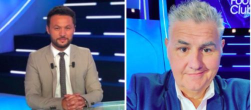 Karim Bennani et Pierre Ménès se clashent en direct à la télévision - photo montage comptes Instagram