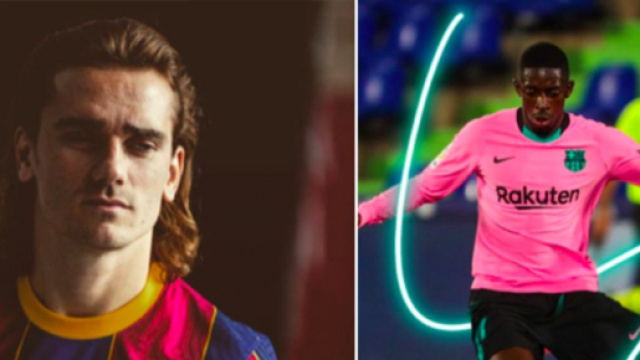 La presse et les supporters dézinguent les deux français du FC Barcelone - Photo montage capture d'écran Instagram