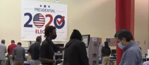 Election 2020: More than 10 million Americans cast early votes. [Image source/Al Jazeera English YouTube video]