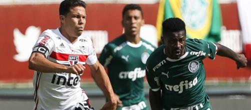 Hernanes, do São Paulo, e Ramires, do Palmeiras, já atuaram no futebol asiático. (Arquivo Blasting News)