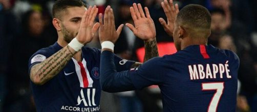 Icardi e Mbappe devem ser as principais esperanças de gols para o PSG. (Arquivo Blasting News)