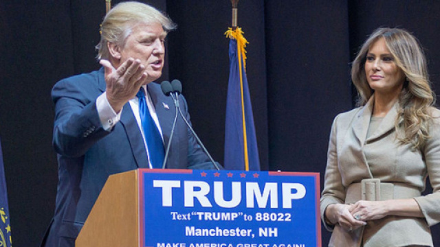 Le président américain Donald Trump testé positif à la COVID-19. Credit: Marc Nozell from Merrimack, New Hampshire, USA