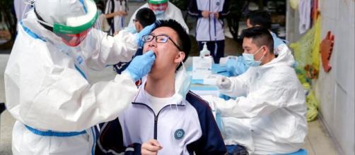 Testeos de coronavirus en China.