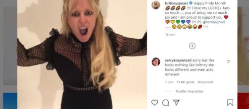 Extraña publicación de Britney Spears en su cuenta oficial de Instagram