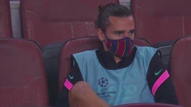 Griezmann a réalisé une performance XXL depuis le banc de touche - Photo capture d'écran compte Twitter