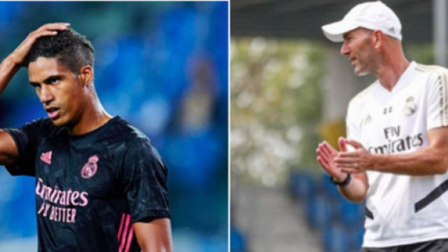 Zidane et Varane se font démonter sur les réseaux sociaux - Photo montage comptes Instagram Varane et Zidane
