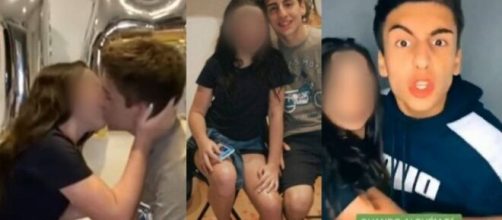 Namoro entre rapaz de 19 anos e criança de 12 causa revolta nas redes sociais. (Fotomontagem)