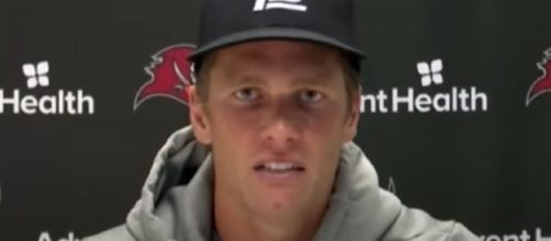 Brady is playing like a man possessed in October. [Image Source: Tampa Bay Buccaneers/YouTube]