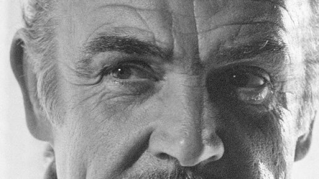 Sean Connery in una foto storica