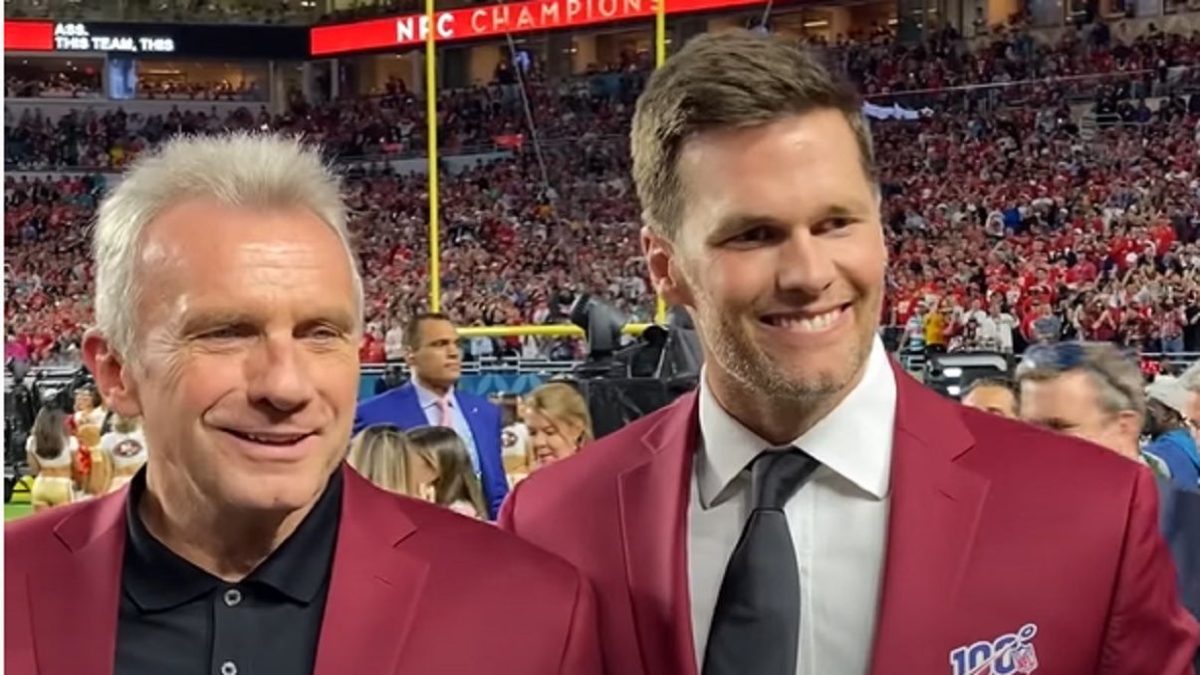 With Tom Brady in excellent form, Hall of Famer Joe Montana now
