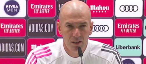 Zidane prend la défense de Benzema en conférence de presse- Photo capture d'écran video Youtube