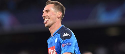 Calciomercato Napoli, sarebbe saltato il trasferimento di Milik alla Fiorentina.