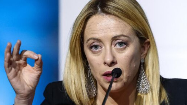 Giorgia Meloni, eletta di recente alla guida dei conservatori europei.