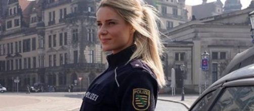 Ancienne policière la plus sexy d'Allemagne elle devient influenceuse Instagram - Photo capture d'écran Facebook