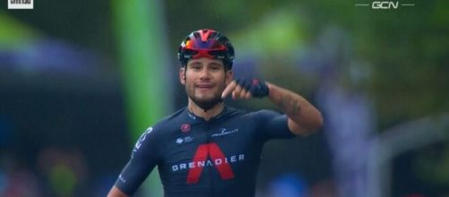 La vittoria di Filippo Ganna nella quinta tappa del Giro d'Italia.