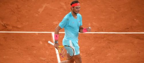 Rafa Nadal in semifinale al Roland Garros 2020.