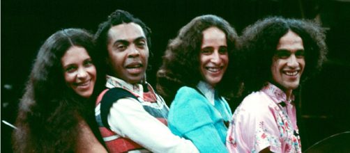 Gal Costa, Gilberto Gil, Maria Bethânia e Caetano Veloso que formaram os Doces Barbáros. (Arquivo Blasting News)