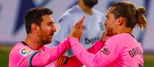 L'attitude de Leo Messi serait la raison des performances d'Antoine Griezmann - Photo Instagram FC Barcelone