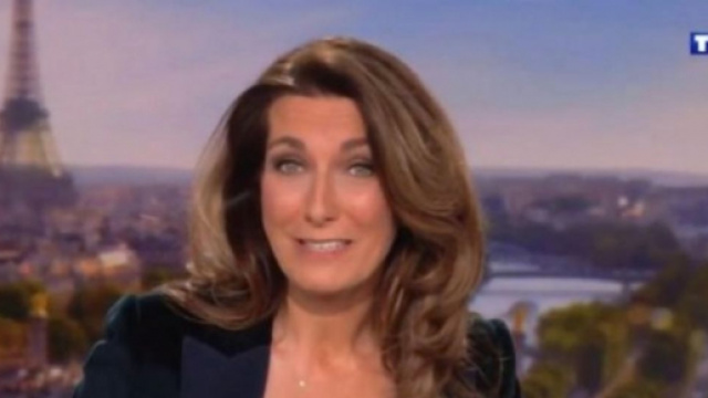 Anne Claire coudray fait une belle boulette en direct- photo capture d'écran vidéo