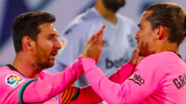 L'attitude de Leo Messi serait la raison des performances d'Antoine Griezmann - Photo Instagram FC Barcelone