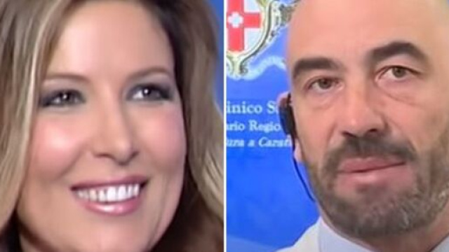 Selvaggia Lucarelli e Matteo Bassetti.