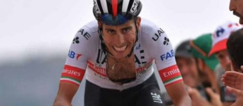 Fabio Aru impegnato al Tour de France