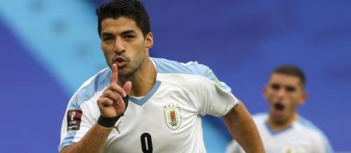 Luis Suárez do Uruguai é o artilheiro dessa edição da Eliminatórias para a Copa do Mundo, com 4 gols marcados