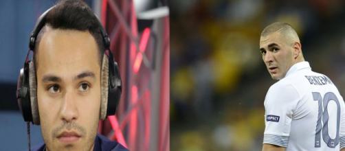 Karim Benzema a été insulté sur les ondes d'RMC. Mohamed Bouhafsi a dû réagir. (Montage photo)