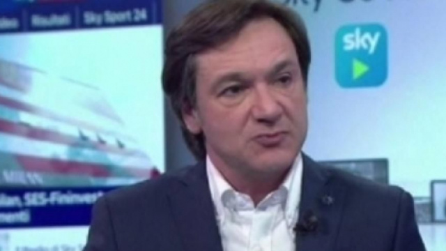 Fabio Caressa, giornalista sportivo di Sky Sport.