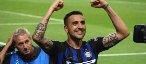 Matias Vecino, centrocampista dell'Inter.