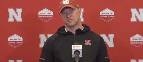 Scott Frost hopeful that Huskers will get a chance to play this Saturday against Wildcats. [Image Source: HuskerOnline Video/ YouTube Screenshot]
