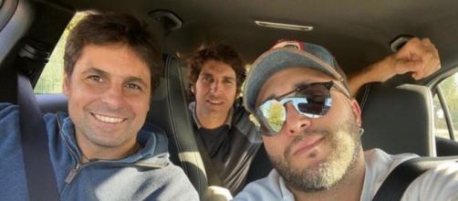 Cayetano, Fran y Kiko Rivera se saltan el confinamiento de Andalucía.