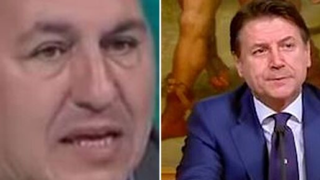 Guido Crosetto e Giuseppe Conte.