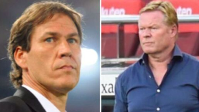 Rudy Garcia tacle Ronald Koeman - Photo montage et capture d'écran