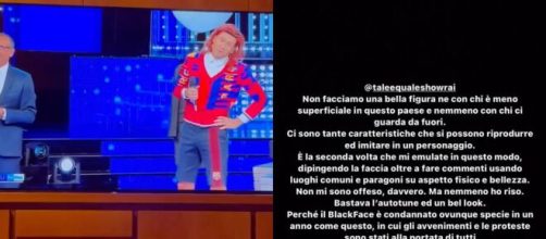 Tale e Quale show, Ghali contro l'utilizzato del Blackface: 'Non facciamo bella figura'.