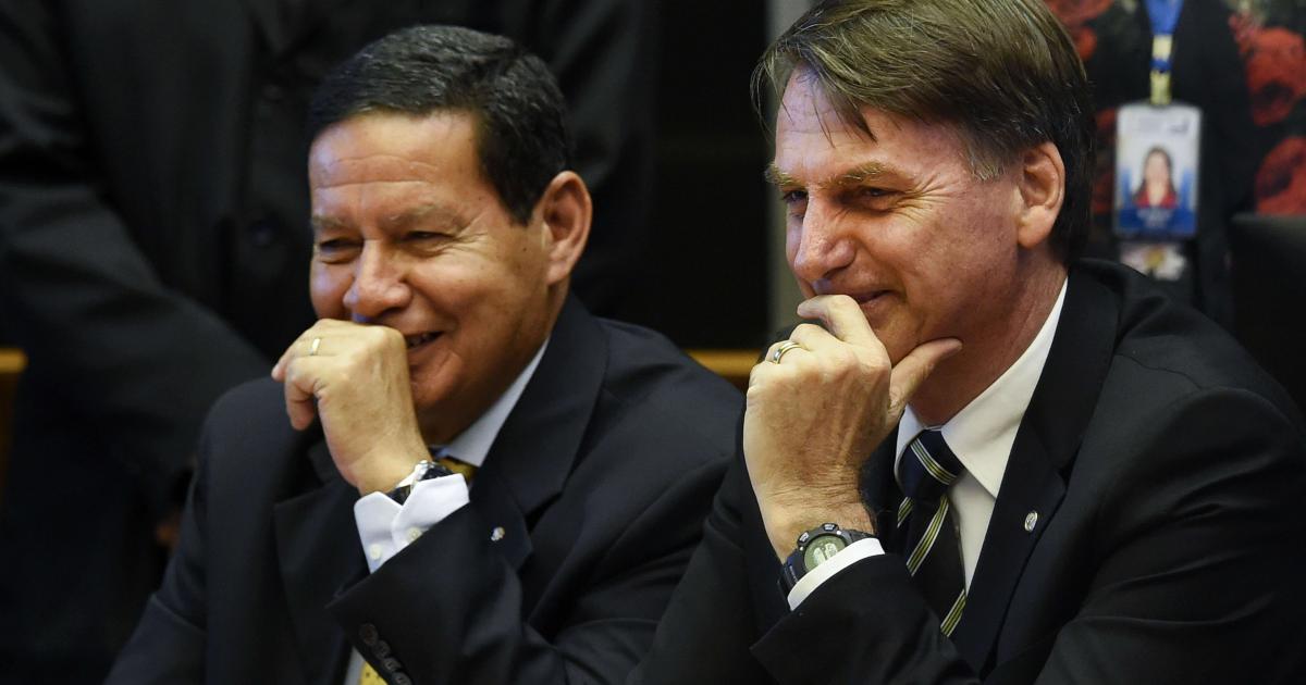 Jair Bolsonaro e Hamilton Mourão concordam quando o assunto é negação