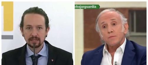 Pablo Iglesias y Eduardo Inda en imagen